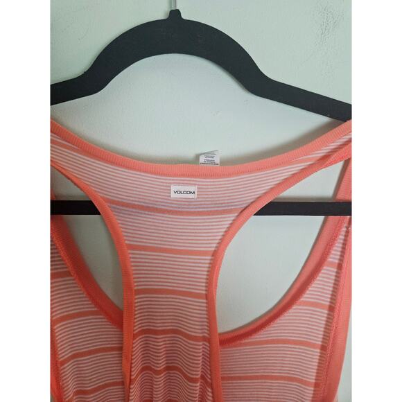 Volcom Orange First Sail Tee Dress Size XS Junior - Picture 9 of 10